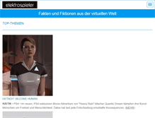 Tablet Screenshot of elektrospieler.de